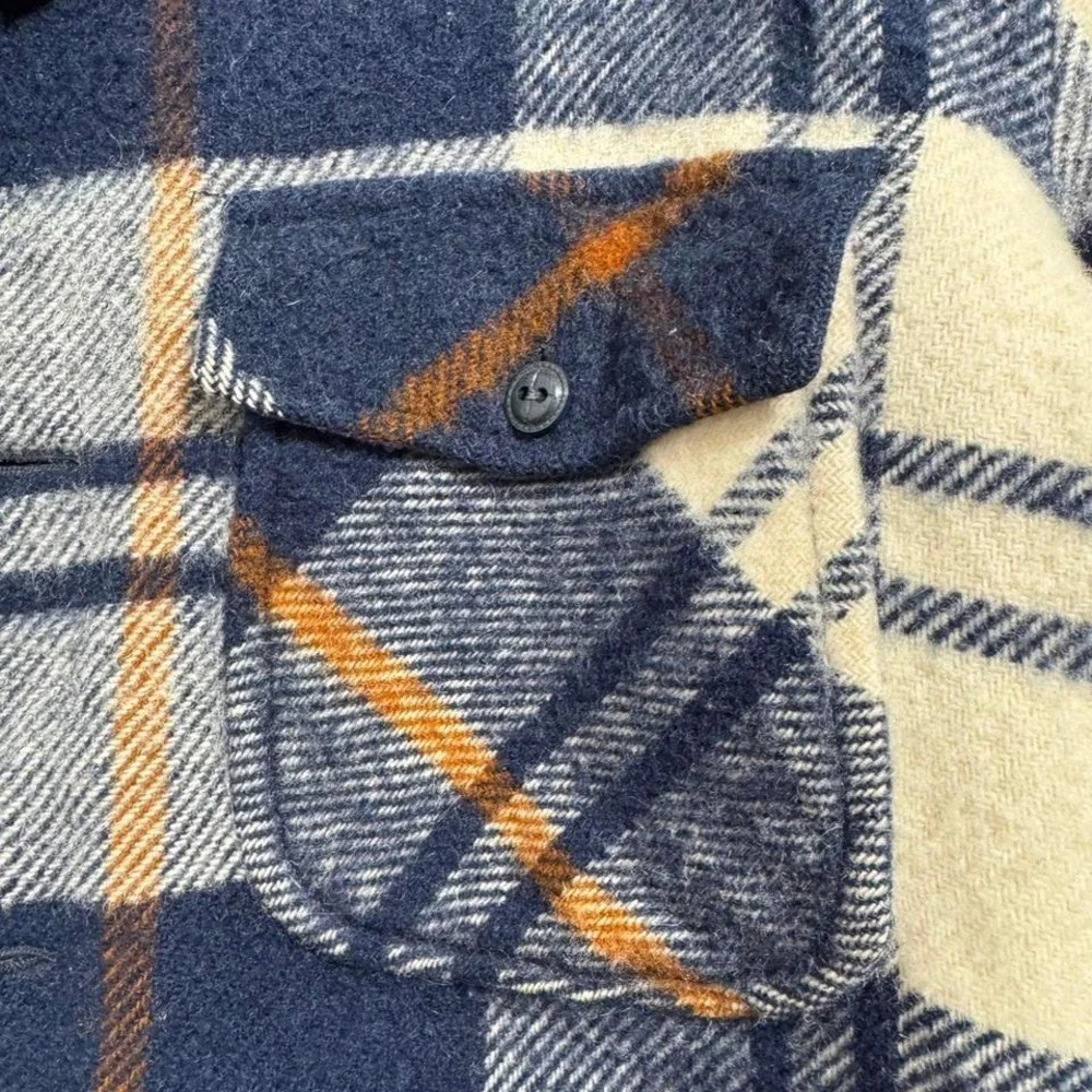 Vintage Shanhouse Wool Crop Plaid Jacket‎ Women's Large